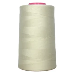 Cone de fil à coudre ecru 4 573 m 100% polyester - Couture loisirs