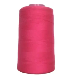 Cone de fil à coudre fuschia 4 573 m 100% polyester - Couture loisirs