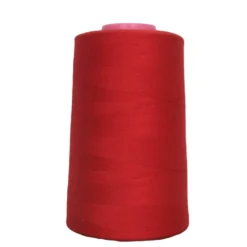 Cone de fil à coudre rouge 4 573 m 100% polyester - Couture loisirs