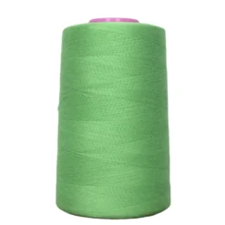 Cone de fil à coudre vert4 573 m 100% polyester - Couture loisirs