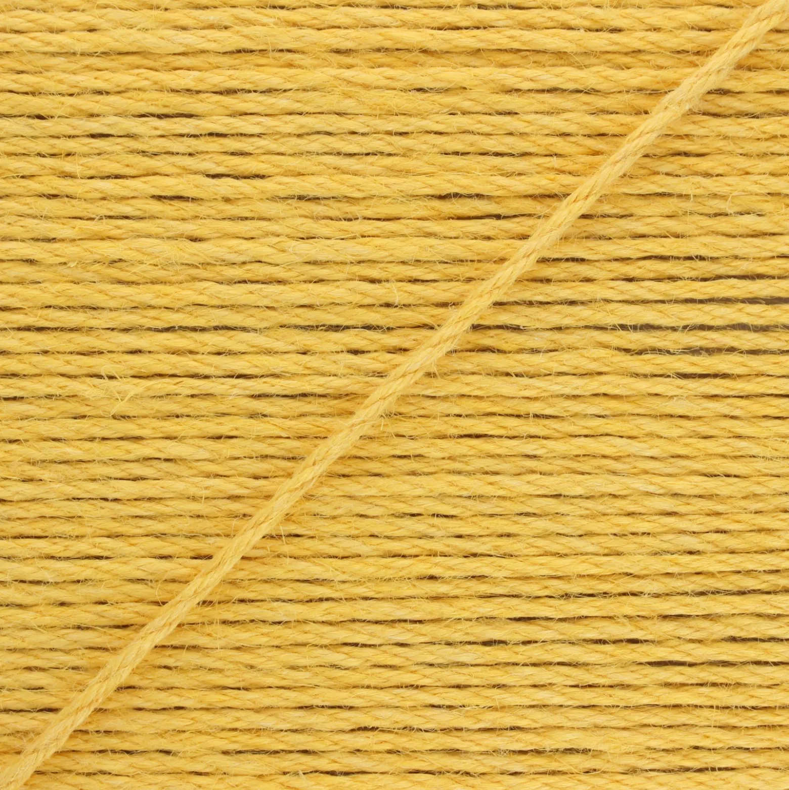 Corde de jute Lata 4 mm - jaune
