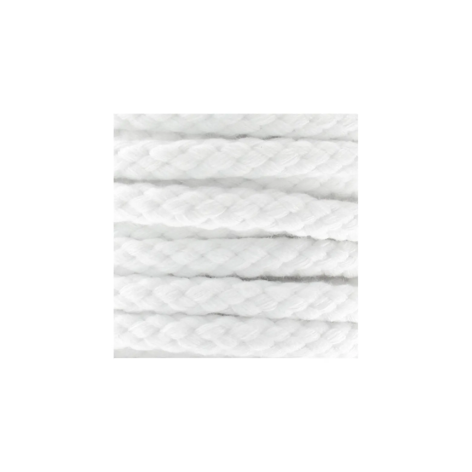 Cordelière aube coton 10 mm - blanc