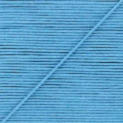 Cordon aspect cuir - bleu