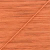 Cordon aspect cuir 2 mm - citrouille