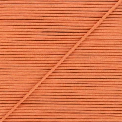 Cordon aspect cuir 2 mm - citrouille