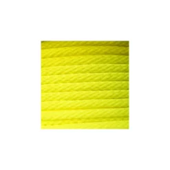 Cordon grand teint 5mm Fluo jaune