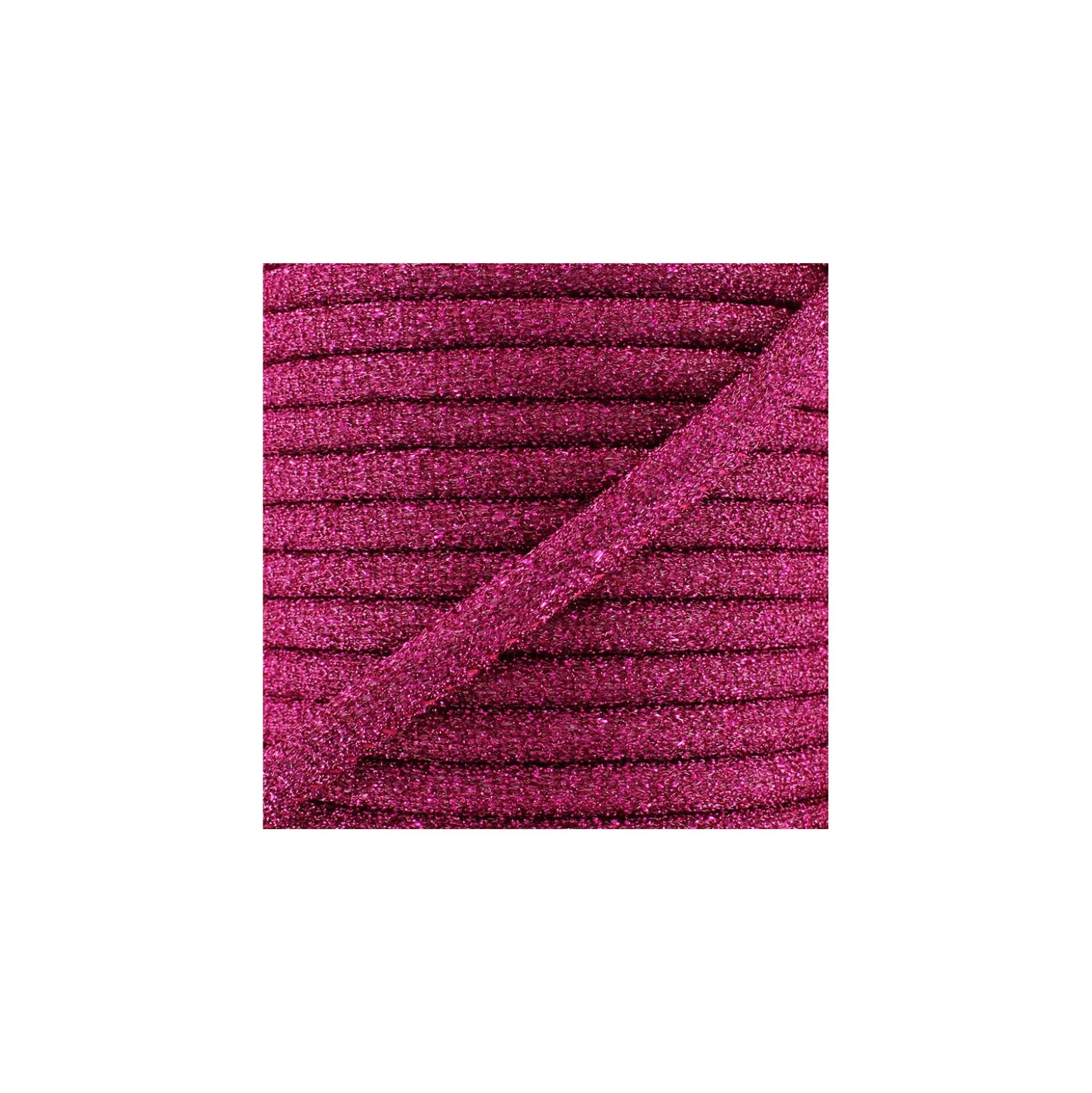 Cordon lurex Party - fuchsia