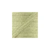 Cordon plat tressé lurex - or clair