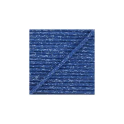 Cordon rond lurex 6mm - bleu