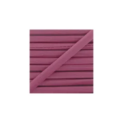 Cordon simili cuir métallisé rose