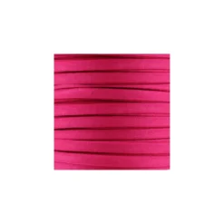 Cordon Spaghetti coton 5 mm - fuchsia