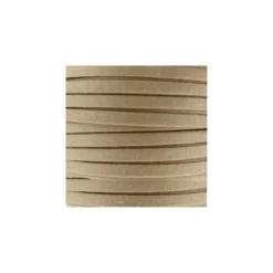 Cordon Spaghetti coton 5 mm - grège