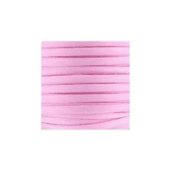 Cordon Spaghetti coton 5 mm - rose