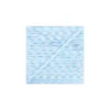 Cordon spaghetti Vichy 7 mm - bleu ciel