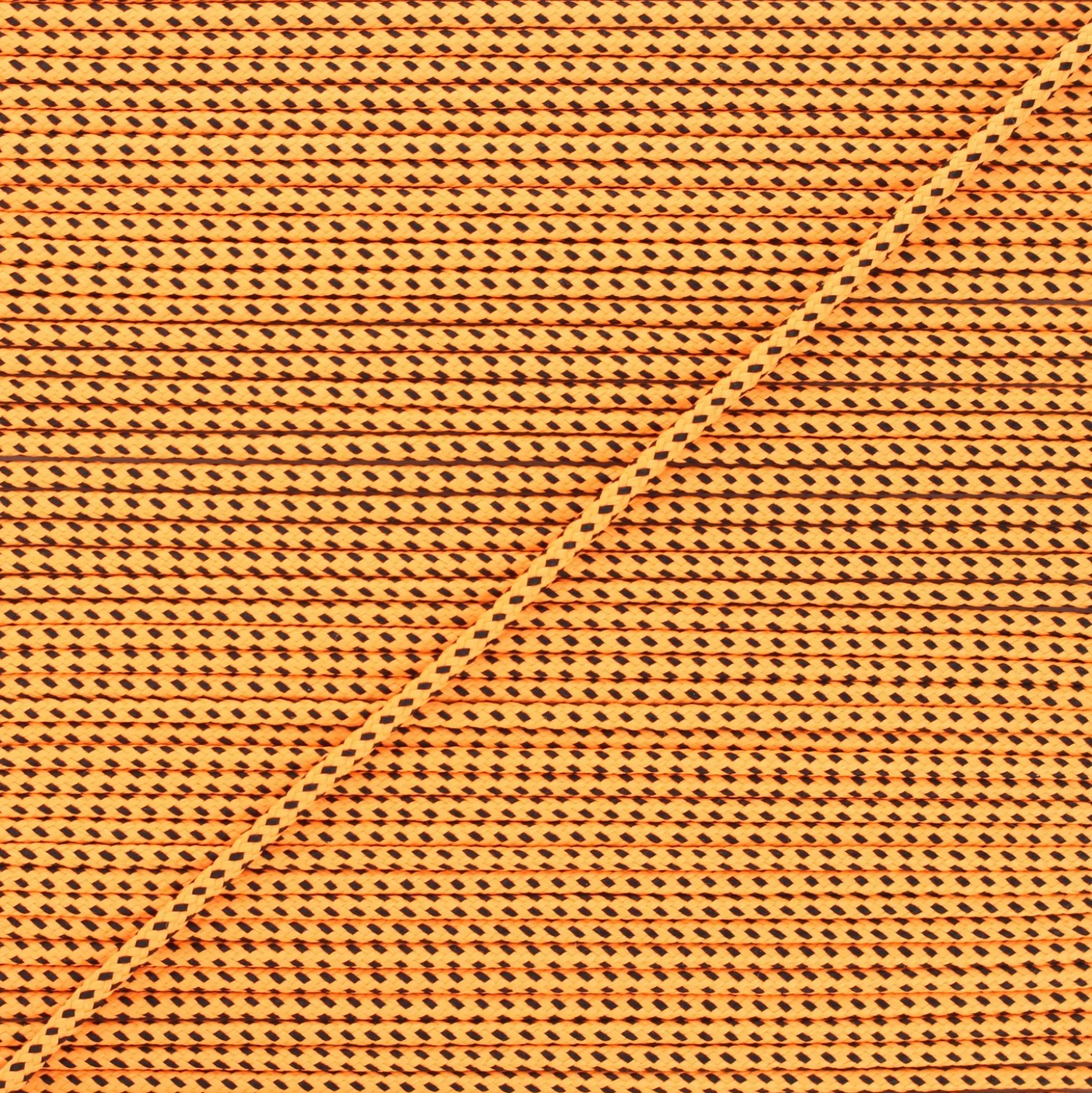Cordon tressé Sportivo 3mm - orange