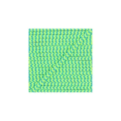 Cordon Tressé Zig zag 8 mm - Jaune/Bleu