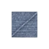 Cordon tricoté chiné 7 mm - bleu marine