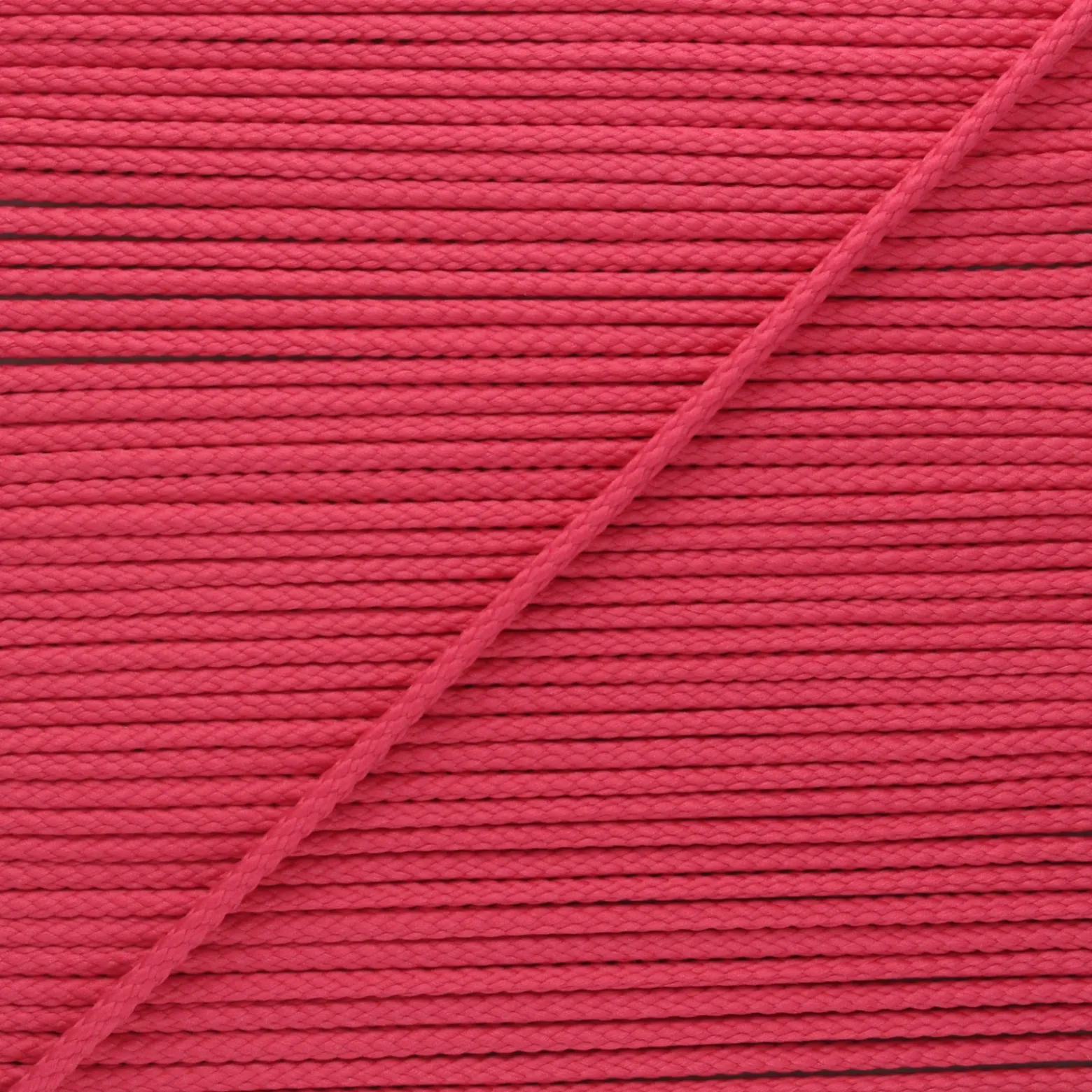 Cordon tricoté Chroma 4 mm - framboise