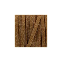 Cordon tricoté lurex (12 mm) - bronze
