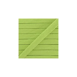 Cordon tubulaire vert anis