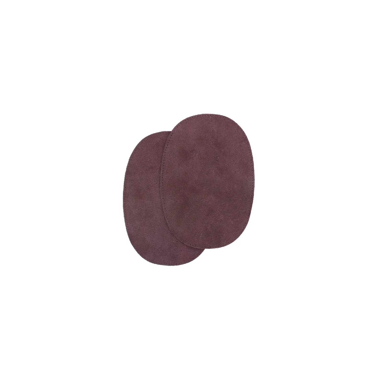 Coudières Cuir Veau velours granata