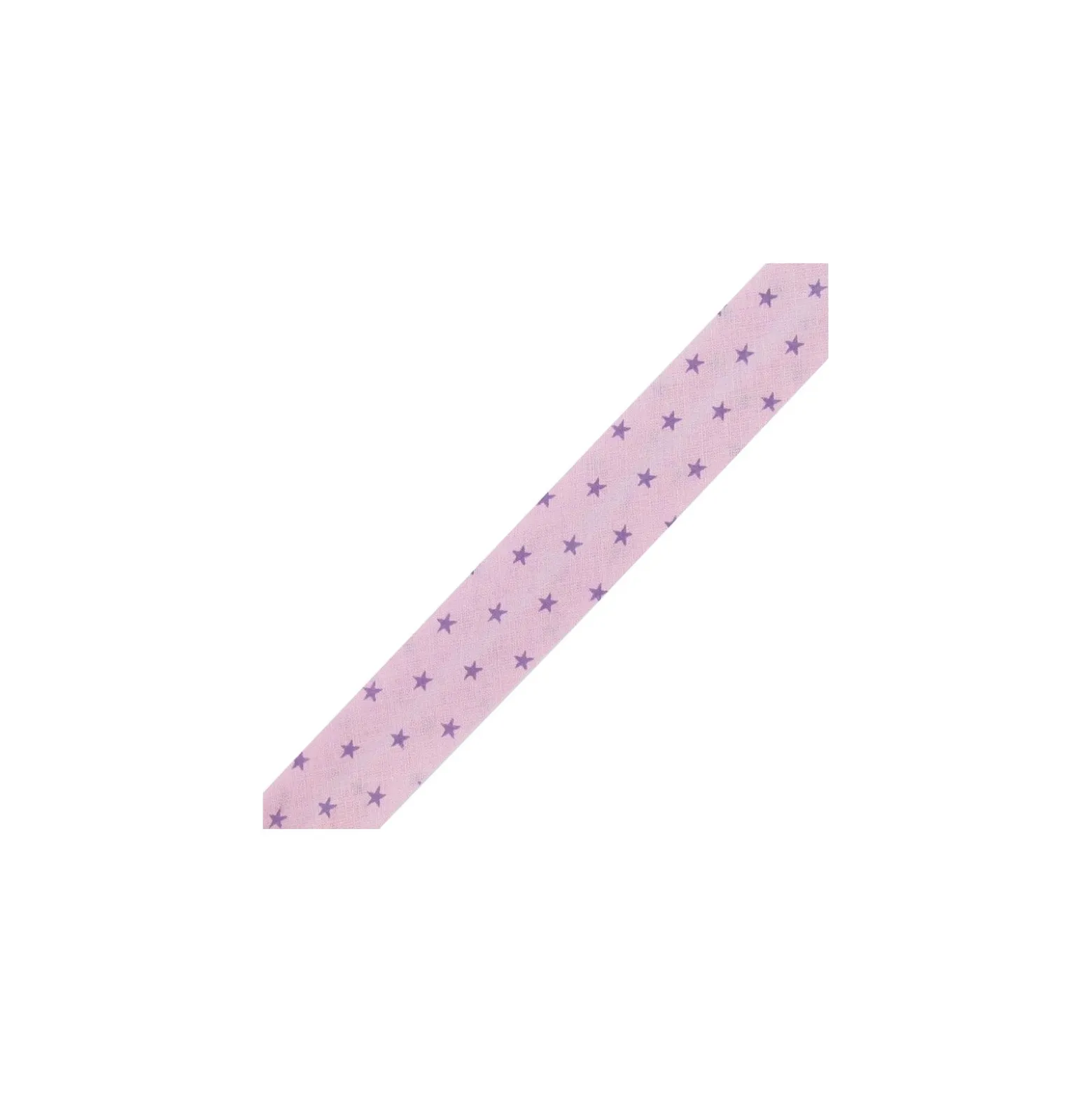 ♥ Coupon 140 cm ♥ Biais Star Lavande rosée B