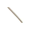 Coupon 180 cm Dentelle multicolore beige