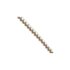 Coupon 180 cm Dentelle multicolore beige