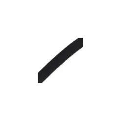 ♥ Coupon 125 cm ♥ Ruban Lainage Loxley noir