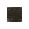 Coupon 70 cm x 135 cm Tissu Carreaux paillettes bronze