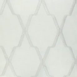 Coupon 150 cm x 140 cm Tissu Clarke & Clarke Global Luxe Riad Ivory