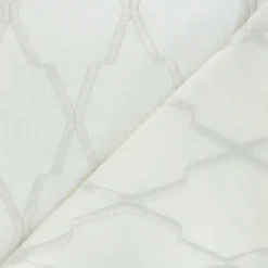 Coupon 150 cm x 140 cm Tissu Clarke & Clarke Global Luxe Riad Ivory