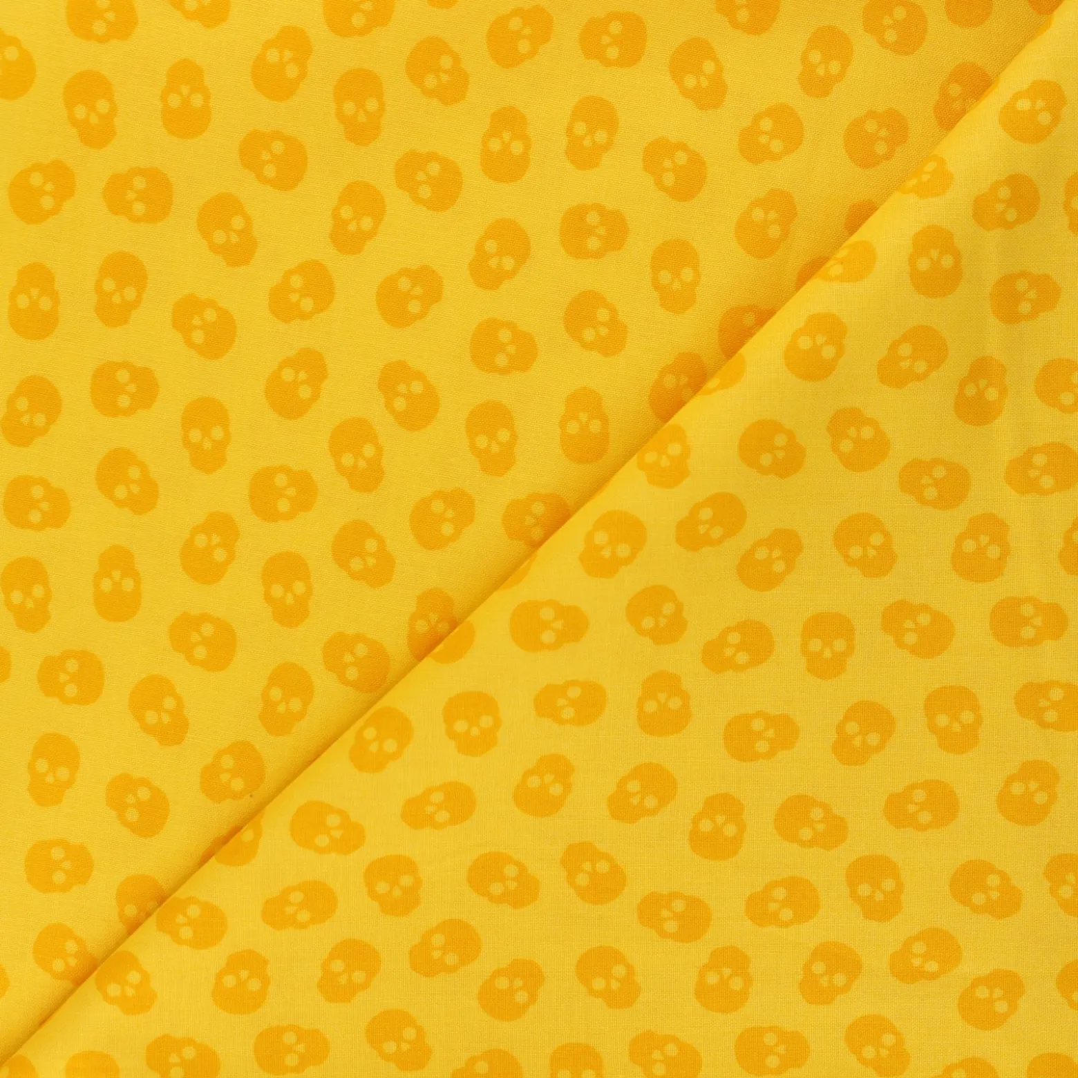 Coupon 100 cm x 110 cm Tissu coton Andover Fabrics The Watcher - jaune