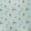 Coupon 100 cm x 110 cm Tissu coton Camelot Fabrics Tom and Jerry Foes forever - opaline