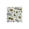 Coupon 100 cm x 110 cm Tissu Flanelle Fantastic Beasts - écru