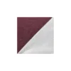 Coupon 100 cm x 150 cm Tissu jacquard réversible Goldy - lie de vin