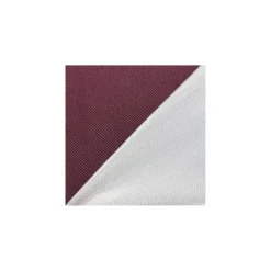 Coupon 100 cm x 150 cm Tissu jacquard réversible Goldy - lie de vin
