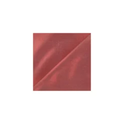 Coupon 100 cm x 140 cm Tissu lamé satin rouge