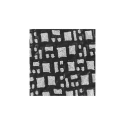 Coupon 100 cm x 150 cm Tissu Lycra Paillettes St Tropez Argent