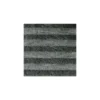 Coupon 150 cm x 135 cm Tissu Maille rayures à poil long - kaki