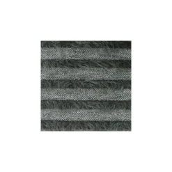 Coupon 150 cm x 135 cm Tissu Maille rayures à poil long - kaki