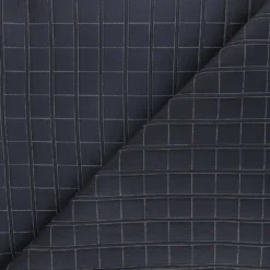 Coupon 100 cm x 135 cm Tissu matelassé satiné Relief