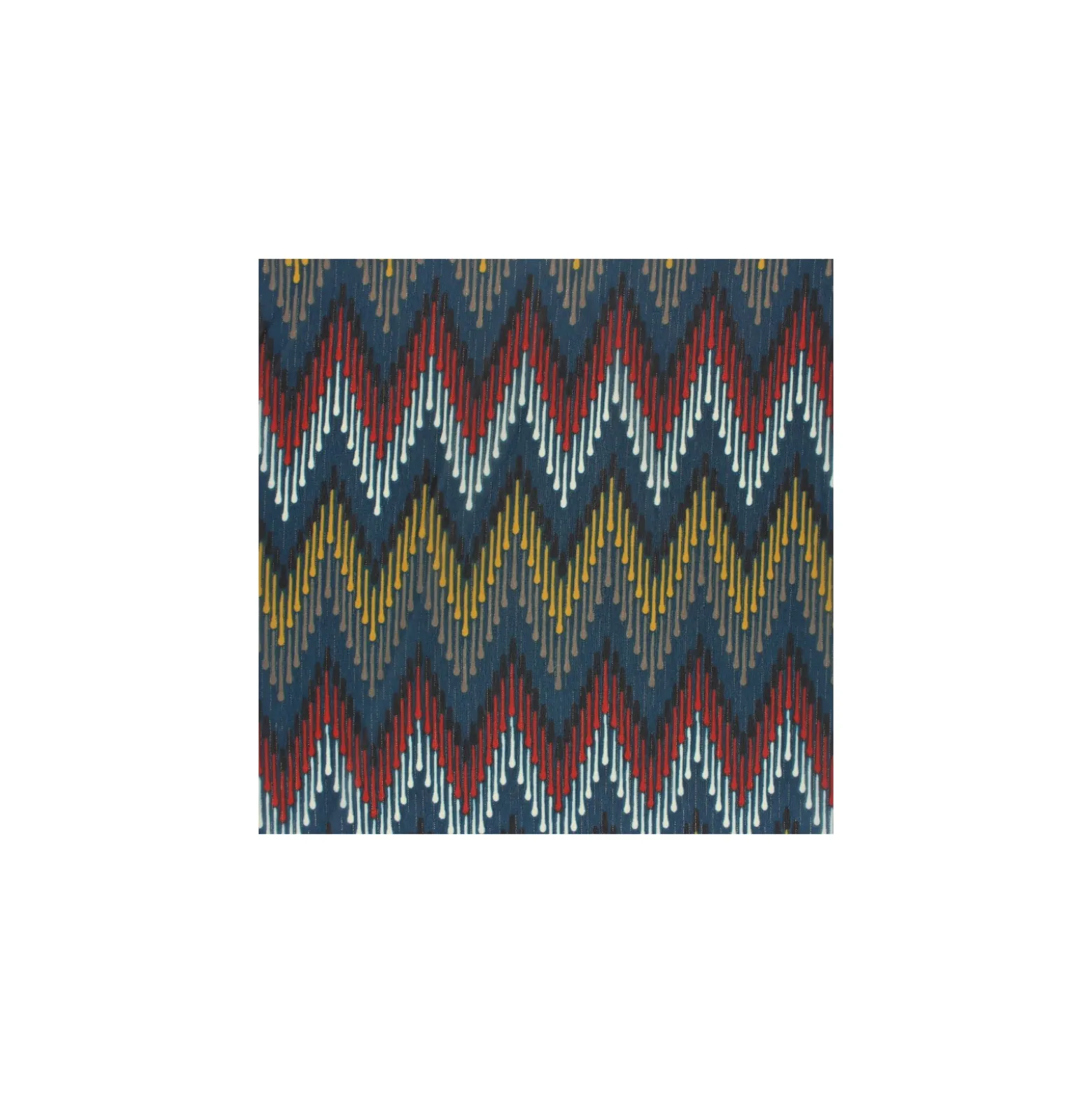 Coupon 100 cm x 140 cm Tissu Mousseline lurex Misso - pétrole