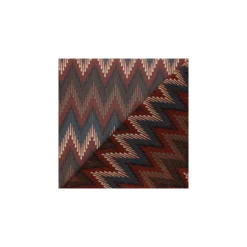 Coupon 100 cm x 140 cm Tissu Mousseline lurex Misso - brique