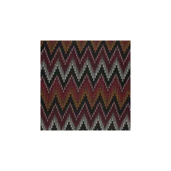 Coupon 100 cm x 140 cm Tissu Mousseline lurex Misso - brique