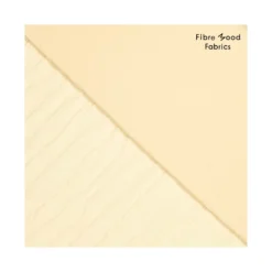 Coupon 30 cm x 135 cm Tissu plissé 3D Fibre mood - beige