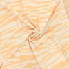 Coupon 100 cm x 150 cm Tissu polyester Punchy zebra - jaune