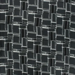 Coupon 50 cm x 130 cm Tissu viscose satin Grafika - gris foncé