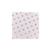 Coupon 100 cm x 140 cm Tulle petites pastilles velours - vieux rose