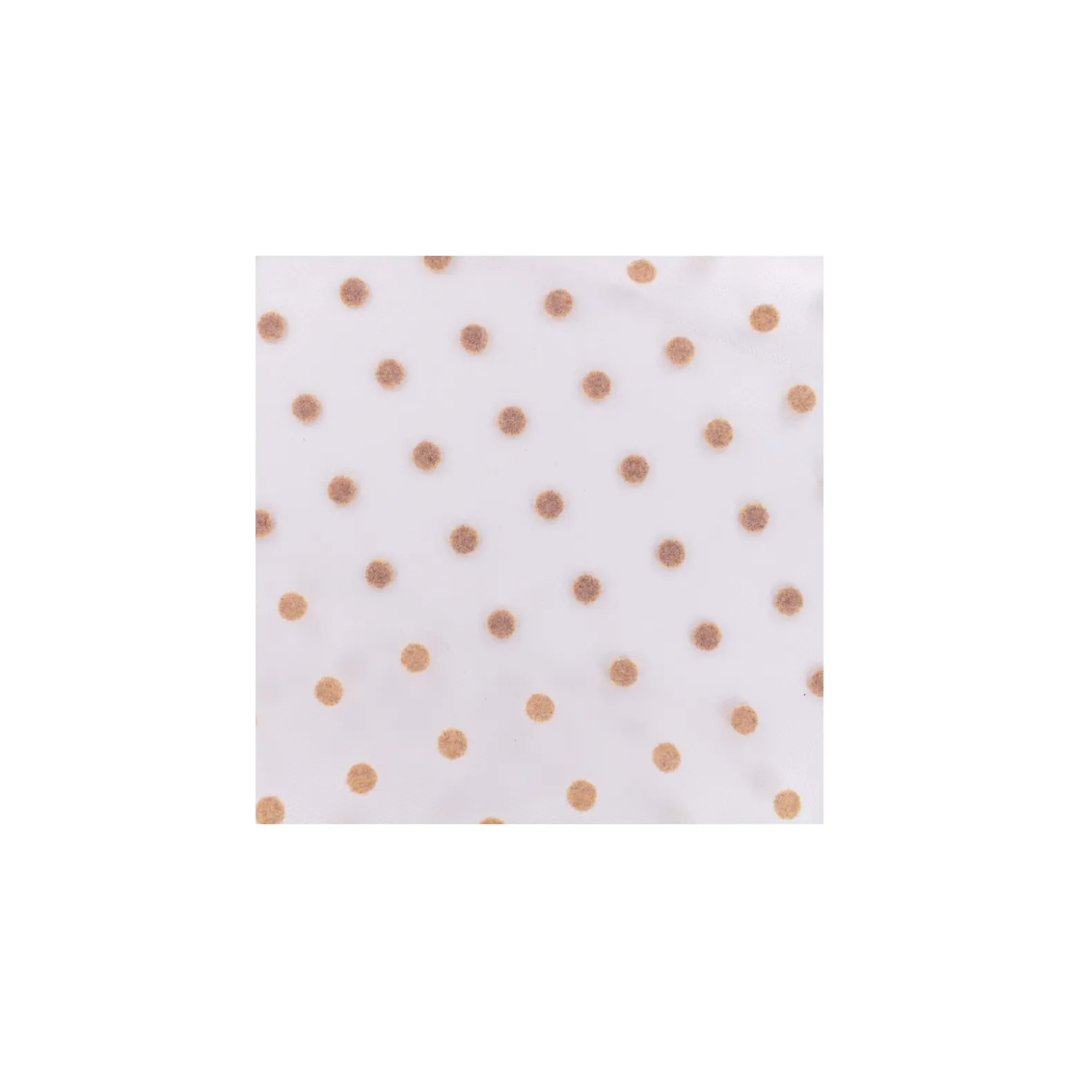 Coupon 100 cm x 140 cm Tulle petites pastilles velours - vieux rose